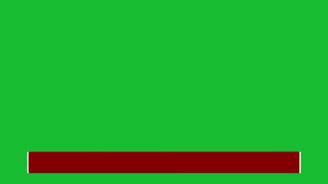 Urgent breaking news flash with green screen ready for your top story production with a dynamic and modern look