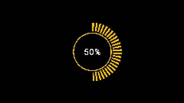 8 bit loading retro game. for game assets. Retro Futurism Sci-Fi Background. glowing neon grid and star from vintage arcade computer game.
 - Powered by Adobe