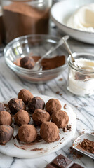 The Artful Process of Makig Homemade Chocolate Truffes