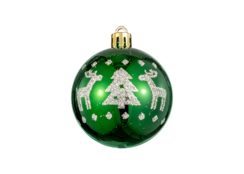 green christmas ball on transparent background,christmas ball isolated on white,christmas decoration with snowflake pattern,xmas ornament,christmas ornament isolated,christmas bauble