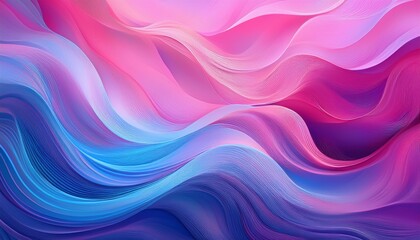 vibrant abstract gradient background with ethereal flowing textures in pink and blue tones