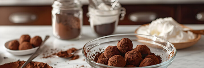 The Artful Process of Makig Homemade Chocolate Truffes