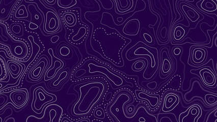 Topographic map background concept. Topo contour map. Rendering abstract illustration. Vector abstract illustration. Geography concept. paper texture design. 
