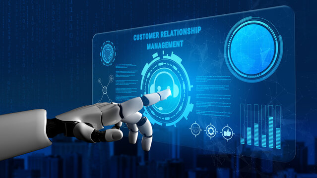 An AI powered Customer Relationship Management (CRM) system for business. An AI platform to manage customer interactions and improve satisfaction. Motif - Powered by Adobe