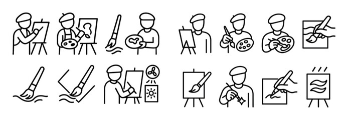 Artist Action Icons