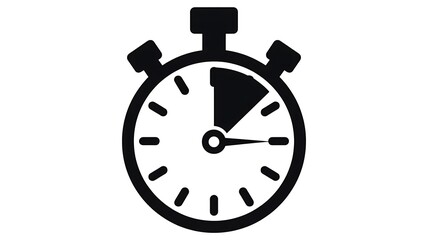 Precise Stopwatch Graphic for Timing Needs