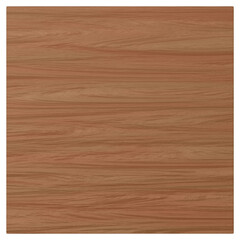 3D素材_木製プレート_四角_茶色