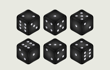 Dices graphic resourses for  casino o gambling related designs