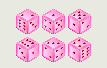 Dices graphic resourses for  casino o gambling related designs