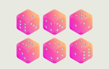 Dices graphic resourses for  casino o gambling related designs