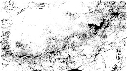Abstract grunge monochrome wallpaper. Background of black and white design. Grunge background of black and white. Abstract monochrome texture. Old vintage surface. Vector