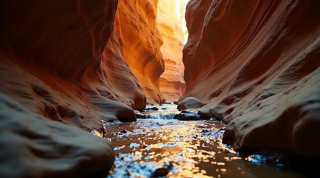 Intricate spiderweb with numerous clear water drops against a soft green bokeh background