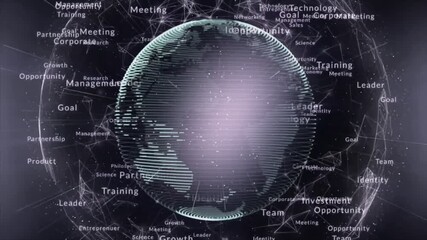 binary code background loop - Powered by Adobe