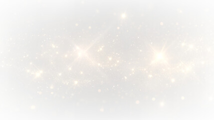 Gold Glitter Sparkle Overlay PNG on transparent background