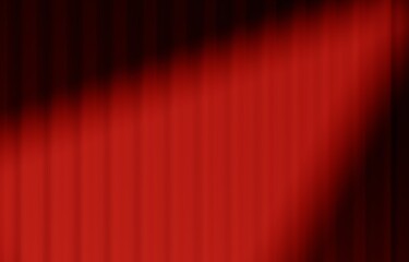 背景素材_幕とスポットライト_赤