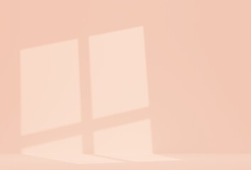 背景素材_窓の光_夕方