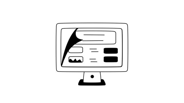 animated icon symbolizing responsive web design for seamless multi device compatibility