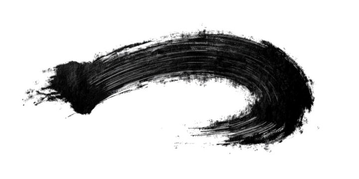 A dynamic brushstroke creating a sense of movement and texture.