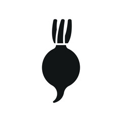 Radish icon for bold organic and natural farming visuals.