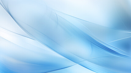 Icy blue Abstract Flowing Silk Wave Background
