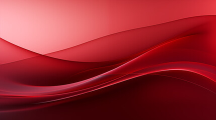 Abstract red Flowing Silk Wave Background