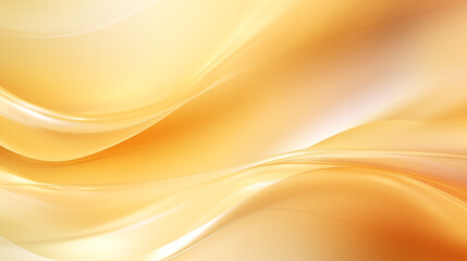 Golden pastel yellow Abstract Flowing Light Wave Background