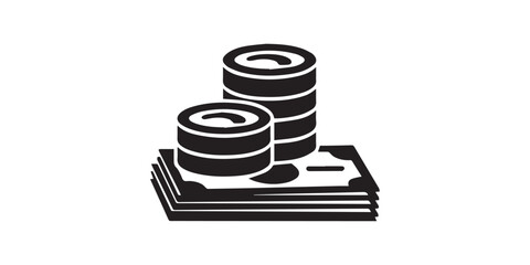 Abstract geometric shapes with vibrant color palette