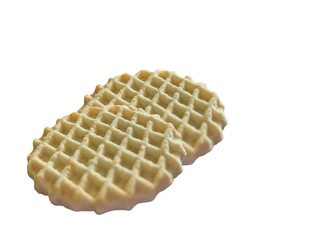 Crispy Waffle Biscuit for Snack and Breakfast