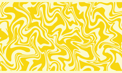 Abstract yellow wavy background. Swirl pattern texture for design, artistic and modern creative surface