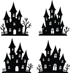 castle vector illustration