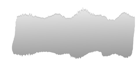 Ripped paper torn edges vector illustration. Realistic torn paper texture background. 
