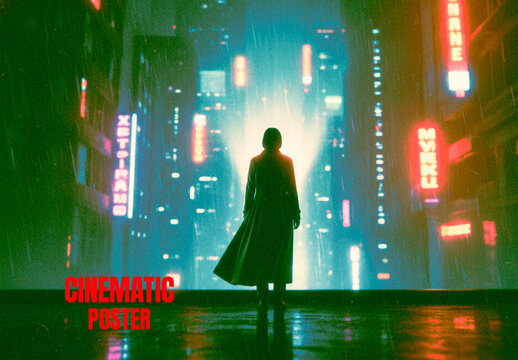 Cinematic Poster Photo Effect