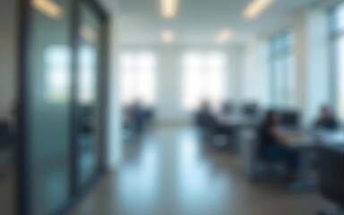 Blurred of office - ideal for presentation background. High quality