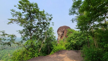 山の頂上からの景色