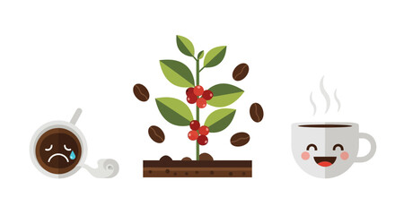 From bean to brew: A visual journey of coffee creation and emotional connection for coffee lovers