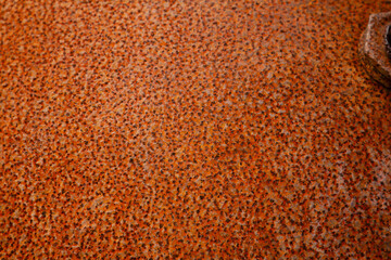 Close-up texture of rusted metal.