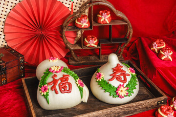 Jiaodong Flower-Patterned Steamed Buns, a Northern Chinese Specialty