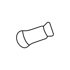 Flashlight Vector Icon Portable Light Tool Illustration
