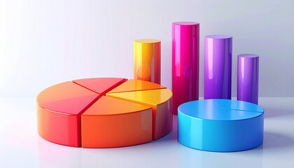 Colorful Business Data Visualization