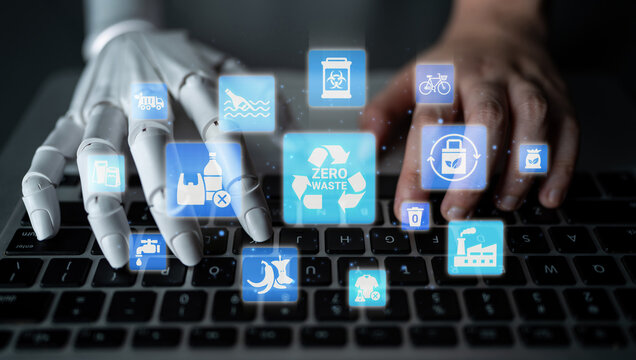 Artificial intelligence helps achieve zero waste goals by optimizing recycling processes. AI technology analyzes data to create sustainable solutions, promoting a zero waste future. Entice