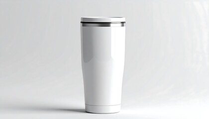 White Vacuum Insulated Tumbler.
