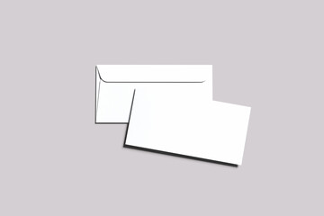 Blank Envelope Mockup