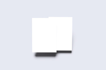 Blank Book Cover Mockup