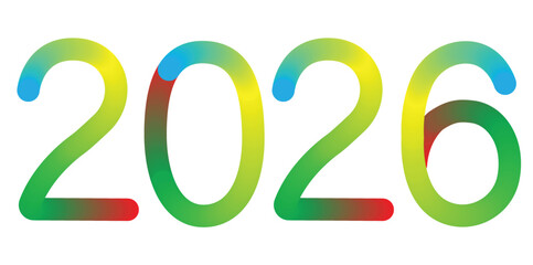 Colorful alphabet fridge magnets on a white background