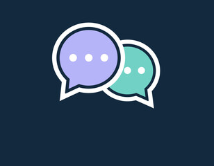 podcast logo icon illustration design