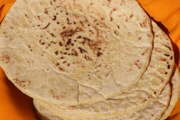 Fresh Homemade Amazigh Bread, Moroccan Bread