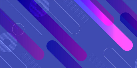 Modern gradient geometric background for poster cover design