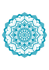 Mandala Coloring Pages Worksheet for Adults - 2