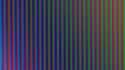 Abstract background with vertical stripes of blue, purple, and green
