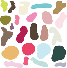 Set art & Illustration of aesthetic shapes